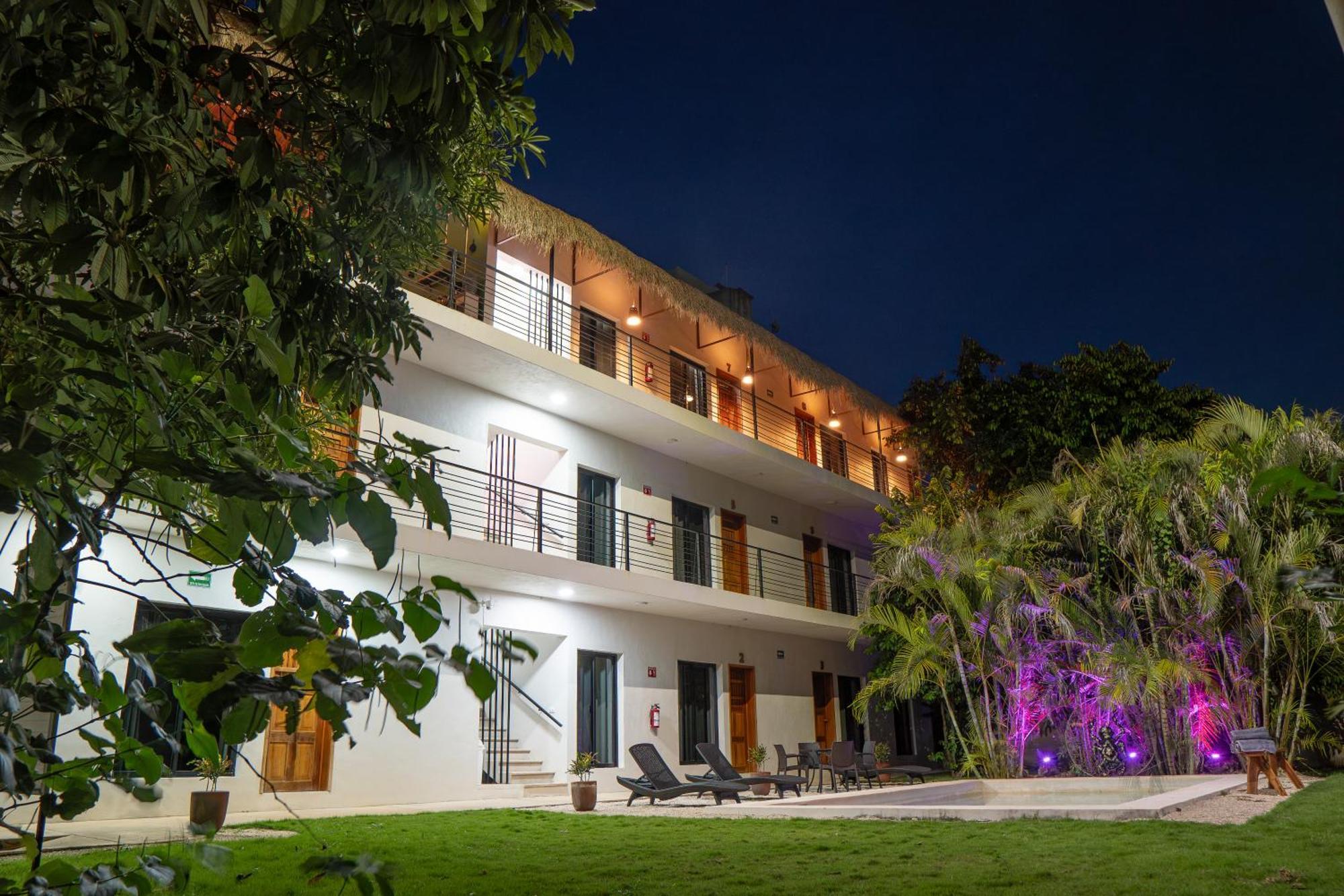 Hotel Makech Bacalar Exterior foto